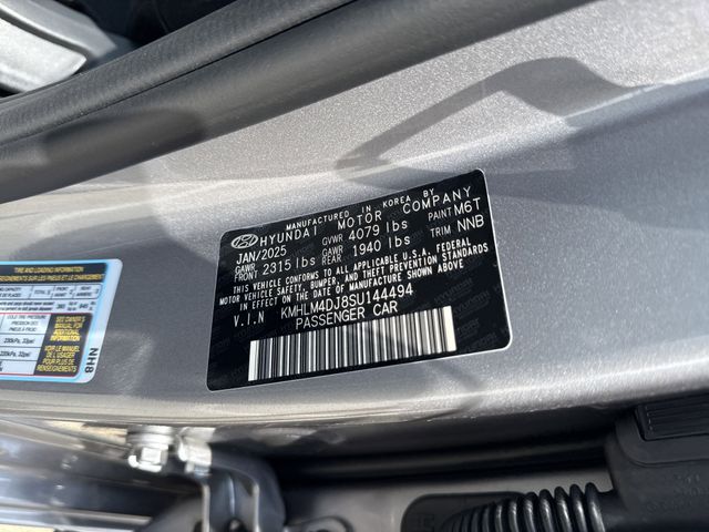 New 2025 Gray Hyundai SEL Sport image 28