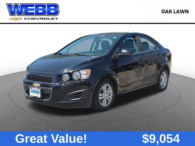Mosaic Black Metallic 2016 Chevrolet Sonic Sedan Front-Wheel Drive 6-Speed Automatic