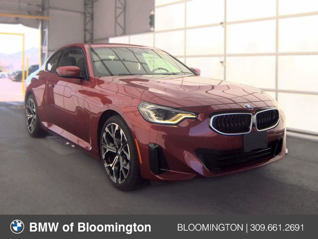 Red Metallic 2025 BMW 2 Series Coupe All-Wheel Drive 8-Speed Automatic