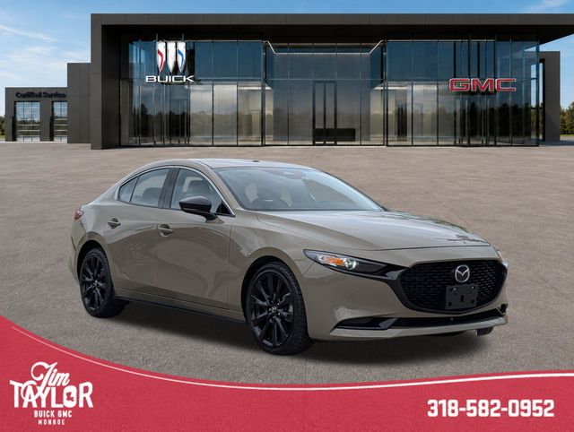 Zircon Sand Metallic 2024 Mazda MAZDA3 Sedan All-Wheel Drive 6-Speed Automatic