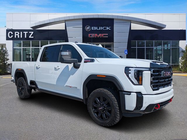 Summit White 2026 GMC Sierra 2500HD Pickup Truck Four-Wheel Drive Automatic