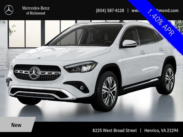 Polar White 2026 Mercedes-Benz GLA 250 4MATIC SUV / Crossover All-Wheel Drive 8-Speed Dual Clutch