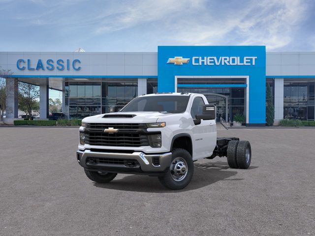 2026 Chevrolet Silverado 3500HD Work Truck White at Classic Elite Chevrolet Sugar Land