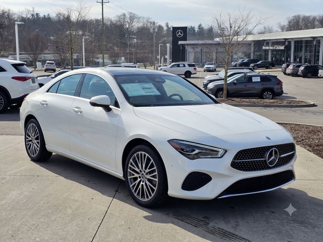 Polar White 2026 Mercedes-Benz CLA Coupe All-Wheel Drive 8-Speed Dual Clutch
