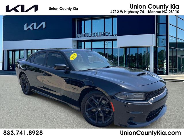 Pitch Black Clearcoat 2021 Dodge Charger Sedan Rear-Wheel Drive 8-Speed Automatic