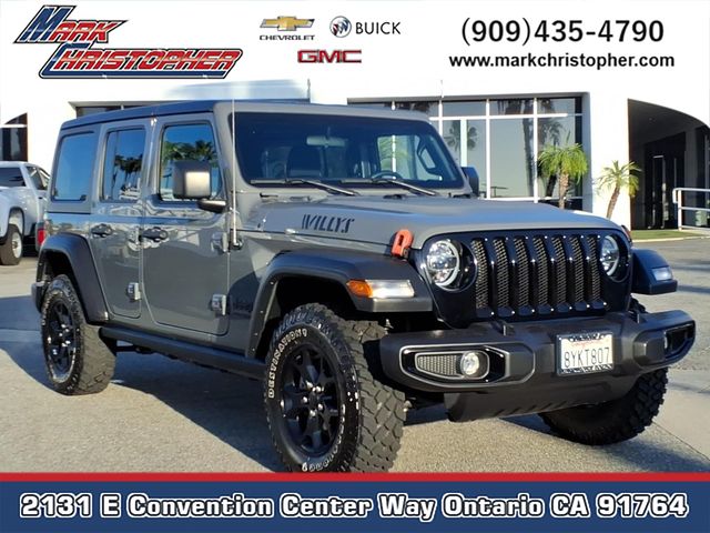 Gray Clearcoat 2022 Jeep Wrangler SUV / Crossover Four-Wheel Drive 8-Speed Automatic