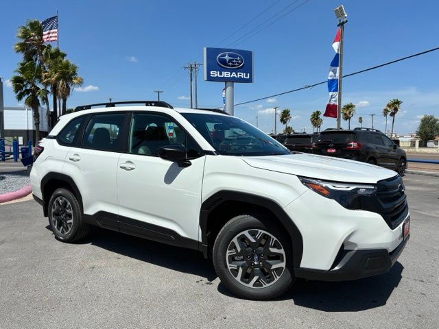 White Pearl 2026 Subaru Forester SUV / Crossover All-Wheel Drive Continuously Variable Transmission