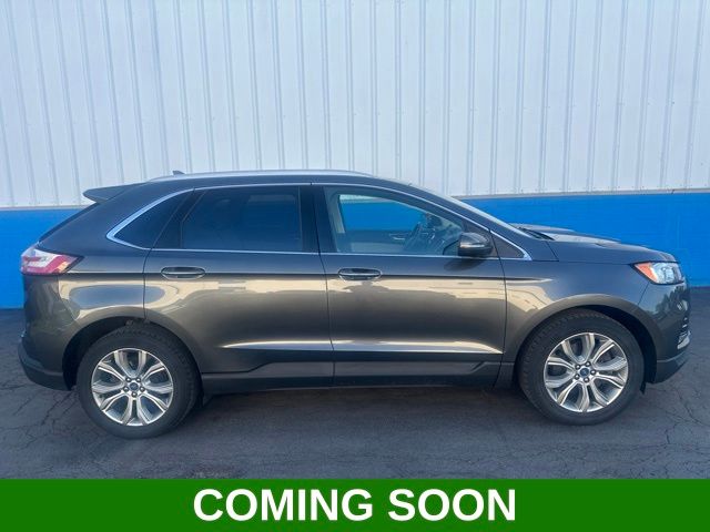 Gray (Magnetic Metallic) 2019 Ford Edge SUV / Crossover All-Wheel Drive 8-Speed Automatic