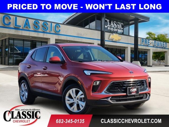 Sunrise Red Metallic 2024 Buick Encore GX Preferred FWD SUV / Crossover Front-Wheel Drive Continuously Variable Transmission