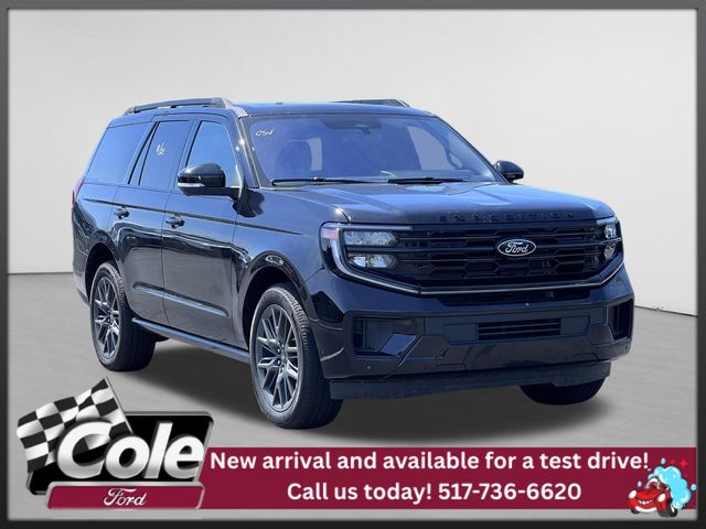 Black Metallic 2025 Ford Expedition Platinum 4WD SUV / Crossover Four-Wheel Drive Automatic