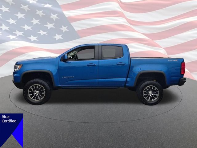 Used 2022 Blue Chevrolet ZR2 image 5