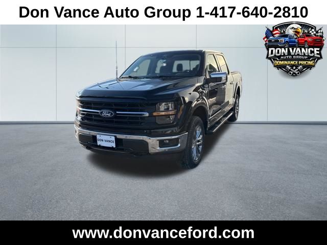 Agate Black Metallic 2026 Ford F-150 XLT SuperCrew 4WD Pickup Truck Four-Wheel Drive Automatic