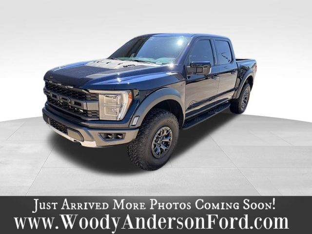 Antimatter Blue Metallic 2022 Ford F-150 Raptor SuperCrew 4WD Pickup Truck Four-Wheel Drive Automatic