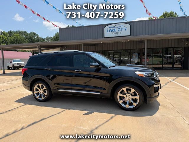 Black Metallic 2020 Ford Explorer SUV / Crossover All-Wheel Drive Automatic