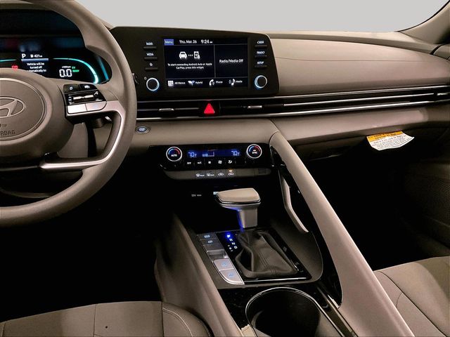 2025 Hyundai Elantra Hybrid Blue - 5