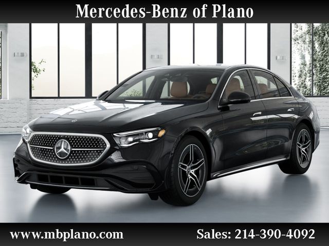 Black 2026 Mercedes-Benz E-Class Sedan Rear-Wheel Drive 9-Speed Automatic