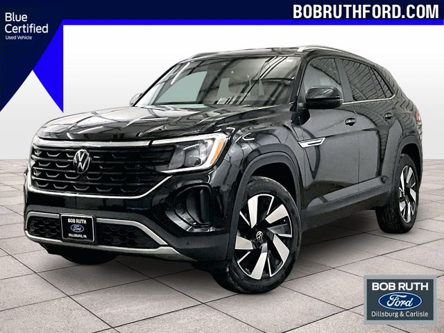 2024 Volkswagen Atlas Cross Sport 2.0T SE w/Technology Black at Grove City Ford
