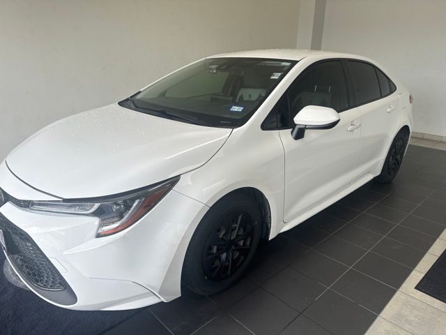 2022 Toyota Corolla L White at Emmons Autoplex