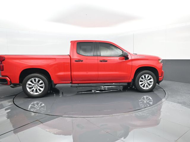 2021 Red Hot Chevrolet Silverado 1500 Custom 4X4 Truck