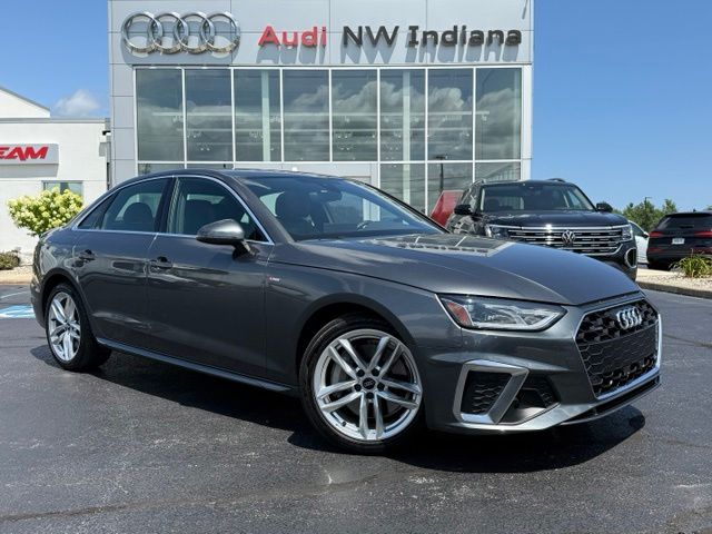 Daytona Gray Pearl 2020 Audi A4 Sedan All-Wheel Drive 7-Speed Automatic