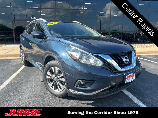 Arctic Blue Metallic 2015 Nissan Murano SUV / Crossover All-Wheel Drive Continuously Variable Transmission