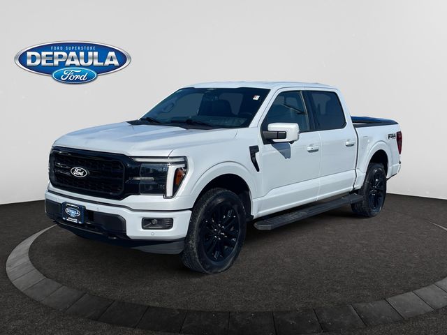 White Metallic 2025 Ford F-150 Pickup Truck Four-Wheel Drive Automatic