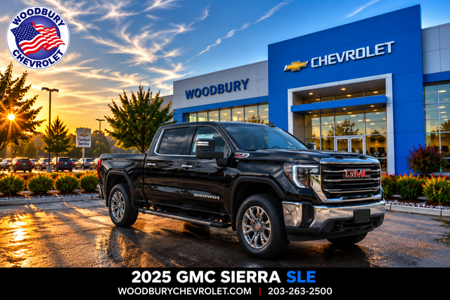Onyx Black 2025 GMC Sierra 2500HD Pickup Truck Four-Wheel Drive Automatic
