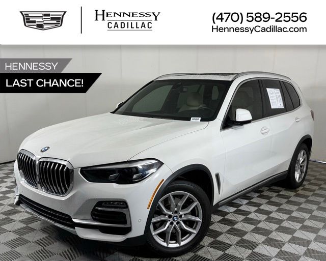 Alpine White 2021 BMW X5 SUV / Crossover Rear-Wheel Drive 8-Speed Automatic
