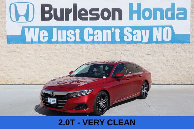 Radiant Red Metallic 2022 Honda Accord Sedan Front-Wheel Drive Automatic