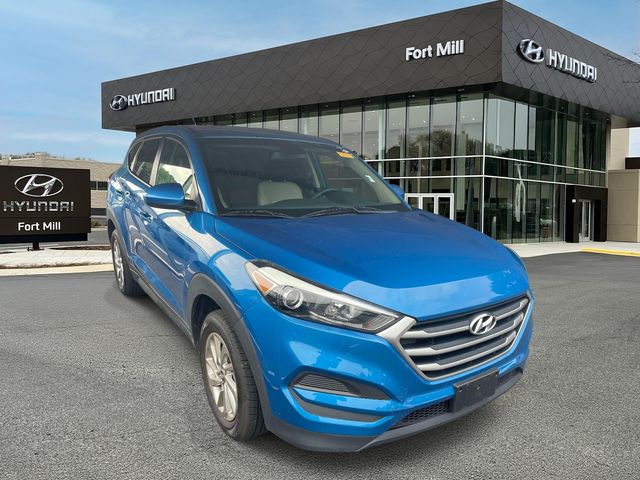 Teal (Aqua Blue) 2018 Hyundai Tucson SUV / Crossover Front-Wheel Drive 6-Speed Automatic