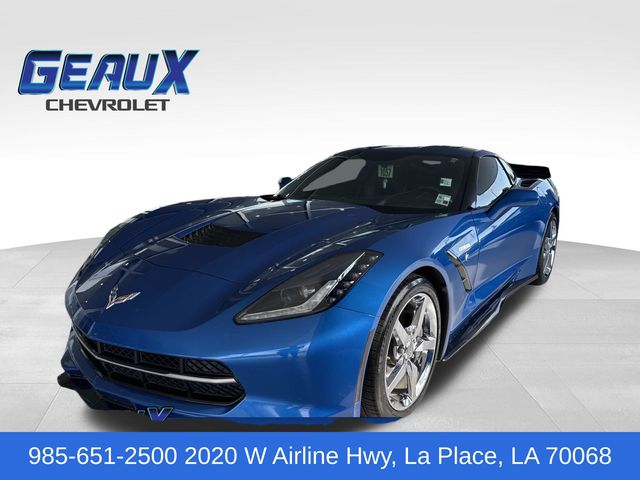 Laguna Blue 2014 Chevrolet Corvette Coupe Rear-Wheel Drive 6-Speed Automatic