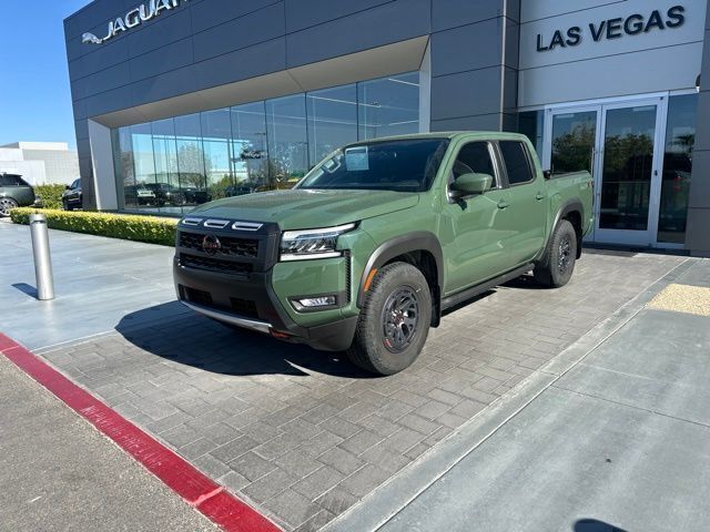 Tactical Green Metallic 2025 Nissan Frontier Pickup Truck 4X2 9-Speed Automatic Overdrive