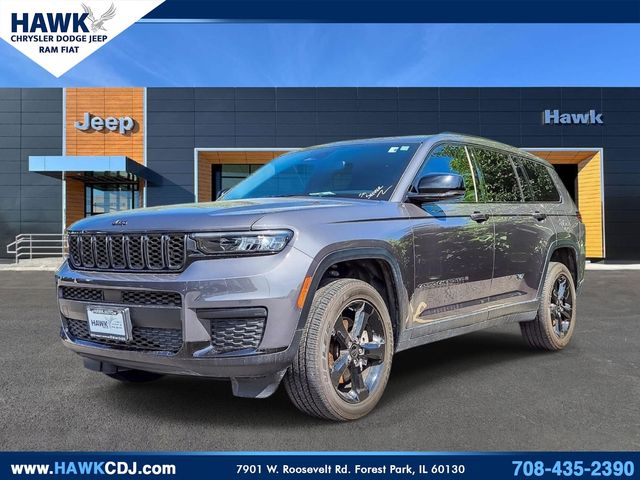 Baltic Gray Metallic Clearcoat 2024 Jeep Grand Cherokee L Altitude X 4WD SUV / Crossover Four-Wheel Drive 8-Speed Automatic