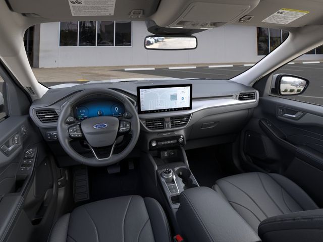 2025 White Metallic Ford Escape Plug-In Hybrid Base FWD SUV