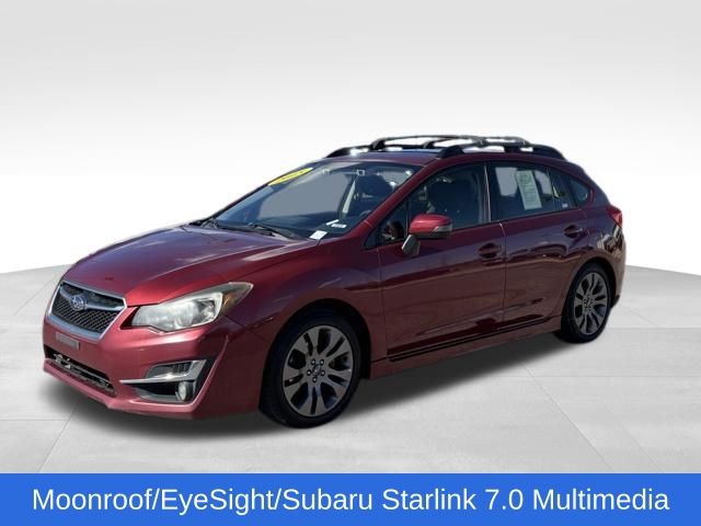Venetian Red Pearl 2015 Subaru Impreza 2.0i Sport Premium Hatchback Hatchback All-Wheel Drive Continuously Variable Transmission