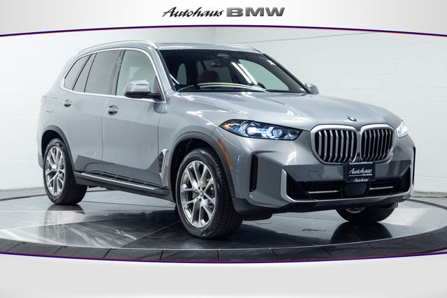Gray (Skyscraper Grey Metallic) 2025 BMW X5 SUV / Crossover All-Wheel Drive 8-Speed Automatic