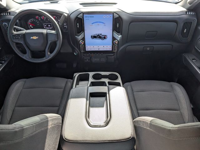 2025 Chevrolet Silverado 1500 Custom Black at Ross Downing Chevrolet
