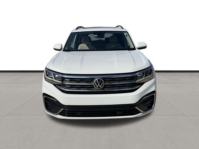 2021 Volkswagen Atlas 3.6L V6 SE w/Technology R-Line White at DeMontrond Automotive Group