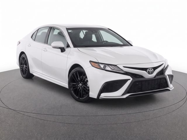 White 2023 Toyota Camry Sedan Front-Wheel Drive 8-Speed Automatic
