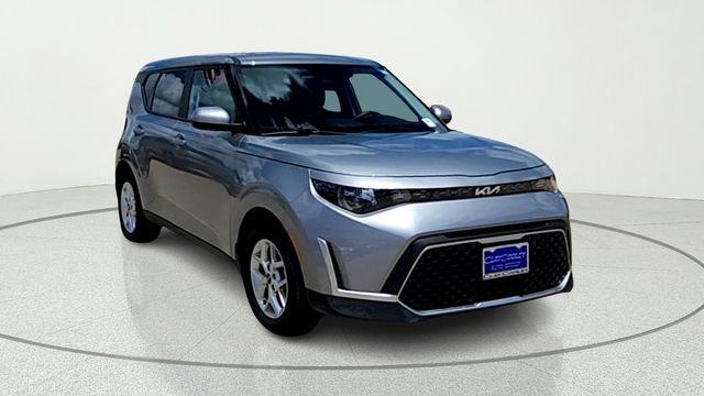 Steel Gray 2025 Kia Soul SUV / Crossover Front-Wheel Drive Continuously Variable Transmission