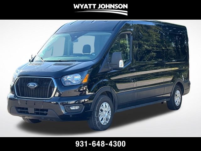 Black Metallic 2024 Ford Transit Passenger Van Rear-Wheel Drive