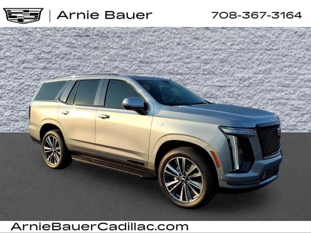 Argent Silver Metallic 2025 Cadillac Escalade SUV / Crossover Four-Wheel Drive Automatic