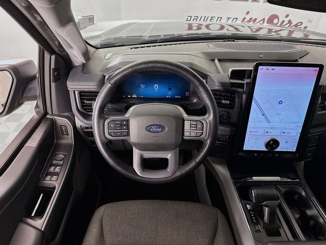 2024 Black Metallic Ford F-150 Lightning Flash AWD Truck