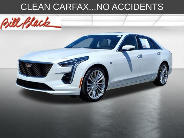 Crystal White Tricoat 2020 Cadillac CT6 3.6L Premium Luxury AWD Sedan All-Wheel Drive Automatic