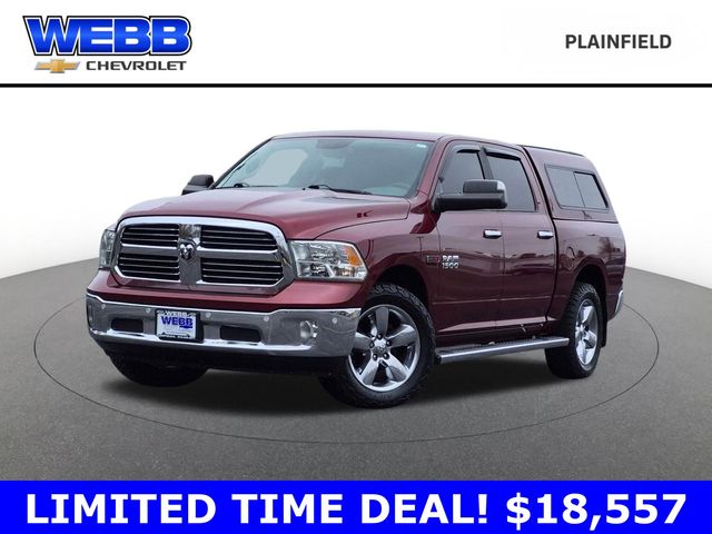 Delmonico Red Pearlcoat 2018 RAM 1500 Big Horn Crew Cab 4WD Pickup Truck Four-Wheel Drive 8-Speed Automatic