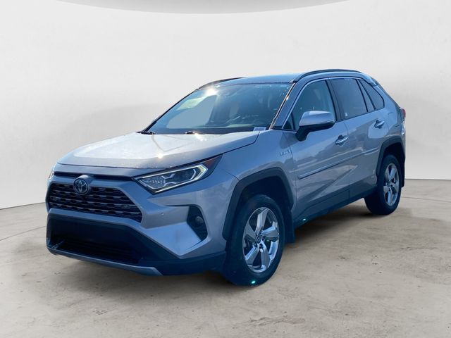 Silver Sky Metallic 2021 Toyota RAV4 Hybrid Limited AWD SUV / Crossover All-Wheel Drive Continuously Variable Transmission