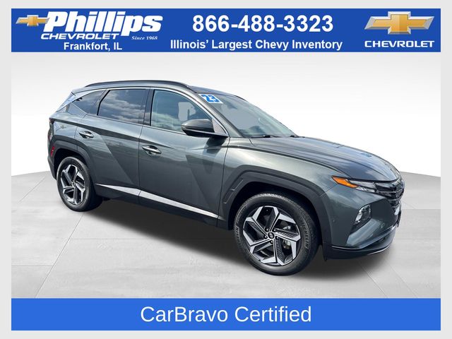 Amazon Gray 2023 Hyundai Tucson Hybrid SUV / Crossover All-Wheel Drive 6-Speed Automatic