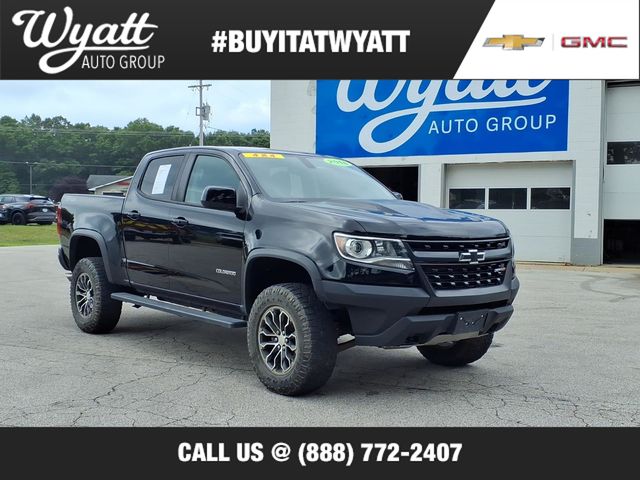 Black 2018 Chevrolet Colorado Pickup Truck Four-Wheel Drive 8-Speed Automatic