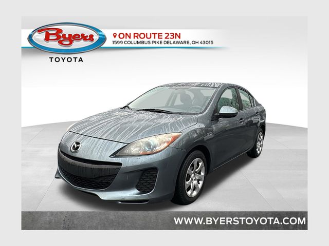Dolphin Gray Mica 2013 Mazda MAZDA3 i Sport Sedan Front-Wheel Drive 6-Speed Automatic