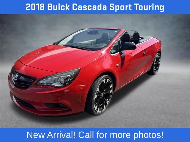 Sport Red 2018 Buick Cascada Convertible Front-Wheel Drive 6-Speed Automatic Overdrive